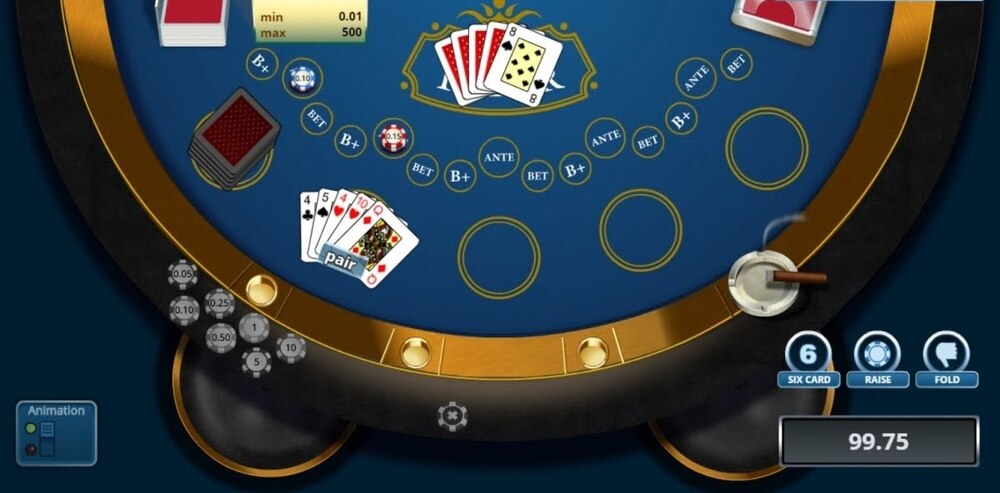 6 Card Poker von Novomatic